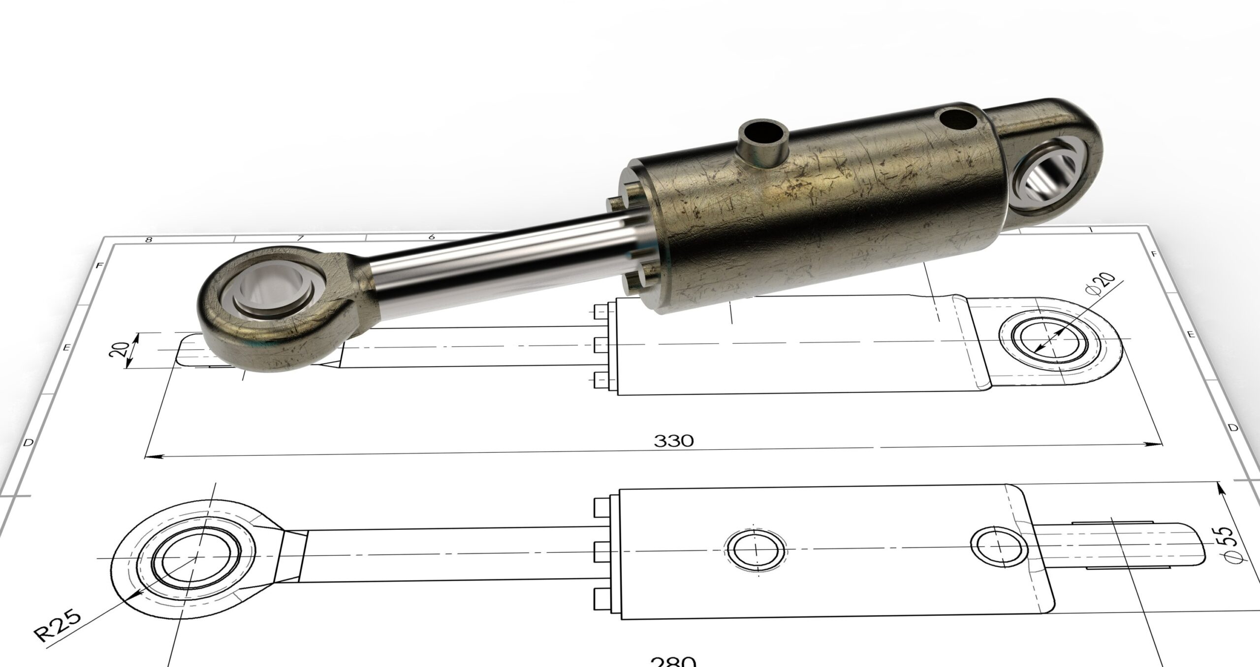 Hydraulic cylinder seal kits||