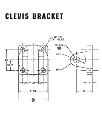 Clevis Bracket