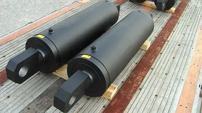 Black welded cylinders